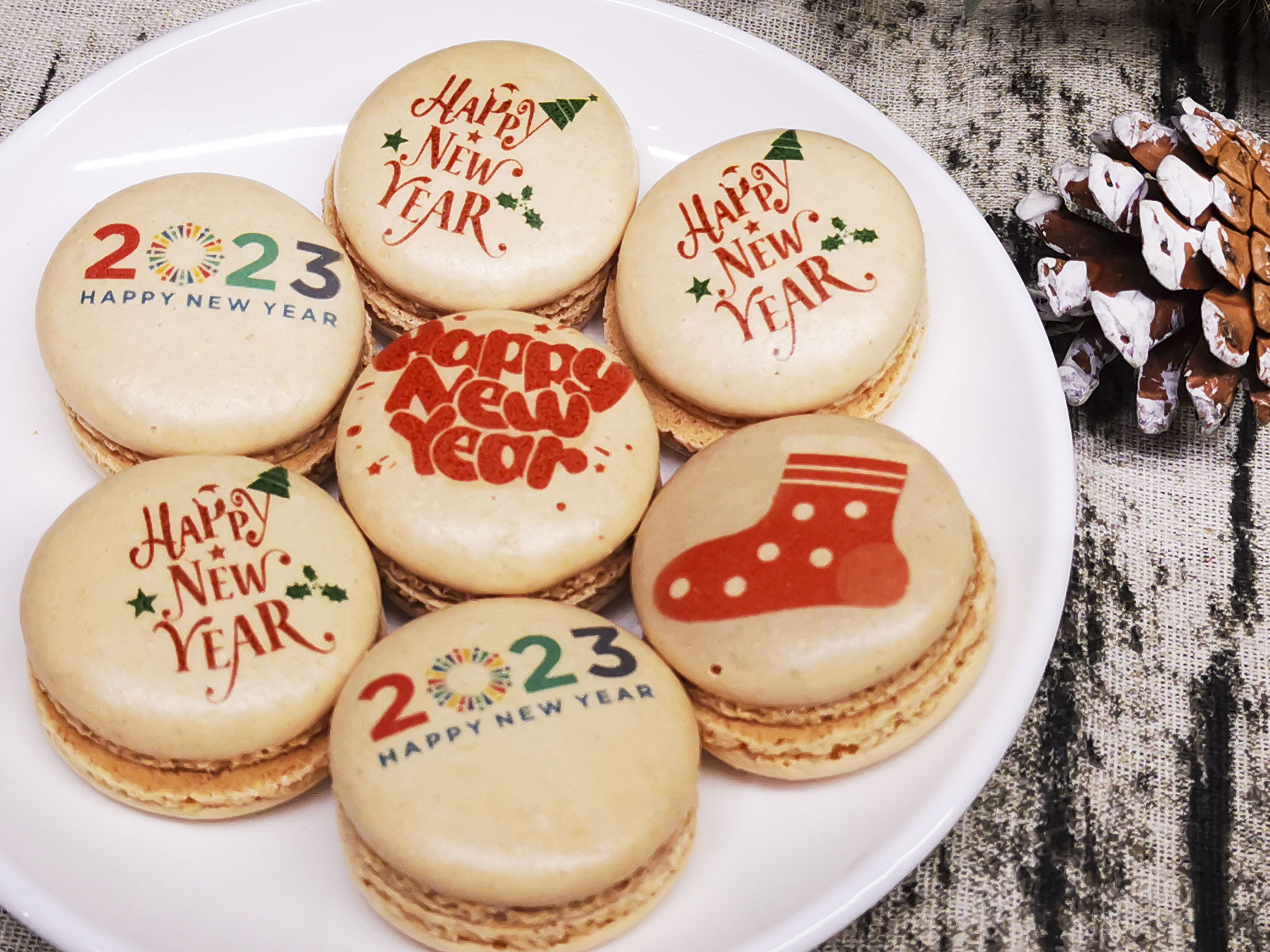 新年马卡龙打印春节马卡龙打印新春马卡龙打印